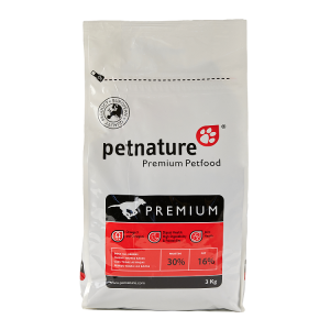 Petnature Premium, hrana uscata premium, 3 kg (Hrana Uscata - Caini)