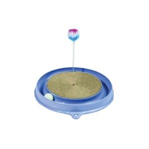Hagen Jucarie pisica Play N Scratch alb- PetMart Pet Shop Online