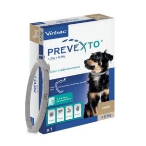 PreveXto Zgarda Antiparazitara Caini, pana in 8 kg (Farmacie - Antiparazitare)