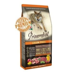 Primordial Grain-Free Holistic Dog Adult, Mistret & Miel, 12 kg (Hrana Uscata - Caini)