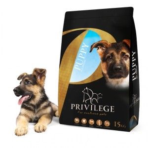 Privilege Puppy All Breed, Pui & Orez, 15 kg (Hrana Uscata - Caini)