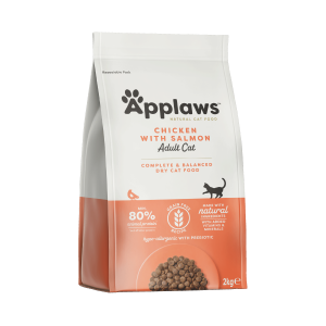 Hrana uscata pisici, Applaws Cat Adult Cu Somon si Pui, 2 kg (Hrana Uscata - Pisici)