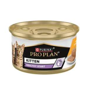 PURINA PRO PLAN Cat Wet Can, Healthy Start Kitten, 85 g (Hrana Umeda - Pisici)