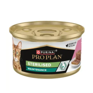 PURINA PRO PLAN Cat Wet Can, Sterilised Maintenance, 85 g (Hrana Umeda - Pisici)