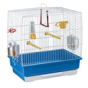 Colivie Rekord 2 Albastru / Alb, 39 x 25 x 41 cm
