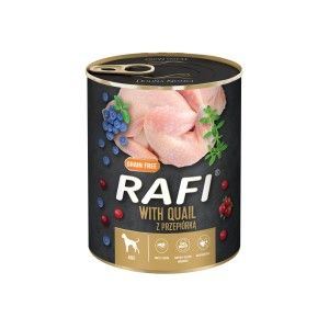 Hrana Umeda Caini, Rafi Dog, Prepelita si Afine, 800 g (Hrana Umeda - Caini)