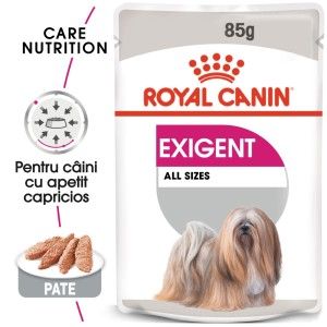 Royal Canin Exigent Adult hrana umeda caine, apetit capricios (pate), 85 g 