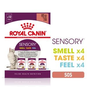 Royal Canin Sensory Multipack, hrana umeda pisica (in sos), 12x85 g - sortimente