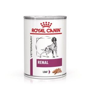 ROYAL CANIN Renal, XS-XL, dieta veterinara, conserva hrana umeda caini, sistem renal, (pate), 410 g (Diete Veterinare - Caini)