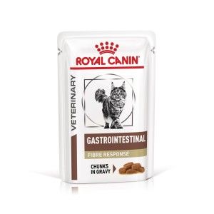 ROYAL CANIN Gastrointestinal Fibre Response, dieta veterinara, plic hrana umeda pisici, sistem digestiv, (in sos), 85 g (Diete Veterinare - Pisici)