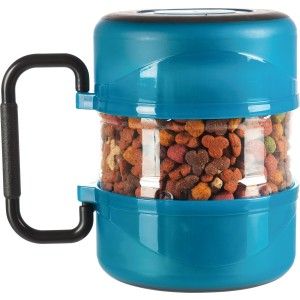 Recipient Apa/ Hrana 2 l/0.75 l Albastru 2491