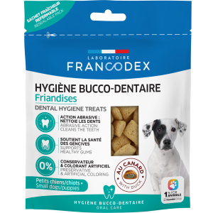 Francodex, recompense pentru igiena dentara, catelusi, 75 g (OTC)