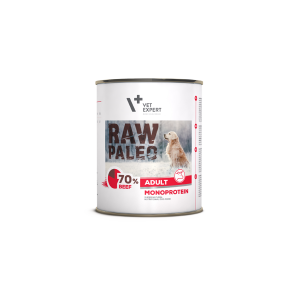 Raw Paleo, Conserva Monoproteica, Adult, Vita, 800 g