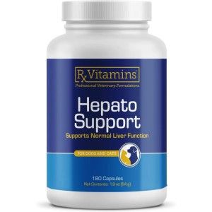 RX Hepato Support 180 capsule - reface functia ficatului la caini 