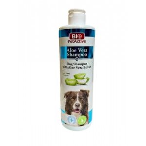 Sampon pentru caini, Bio PetActive Aloe Vera Shampoo Dogs, 400 ml (Sampoane)