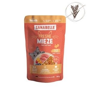 Hrana umeda pisici, Sanabelle, Curcan si Pui, 100 g (Hrana Umeda - Pisici)