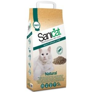 Sanicat Natural 5 Litri - nisip igienic