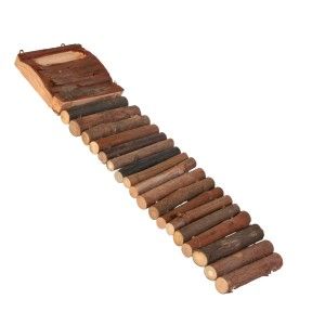 Scara Lemn 7x27 cm cu Hranitor 6106