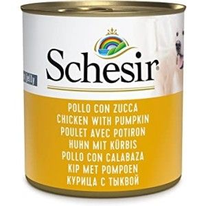 Schesir Dog Chicken with Pumpkin, conserva, 285 g