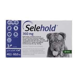 Selehold Dog 360 mg  ml (40.1 - 60 kg), 3 x 3 ml