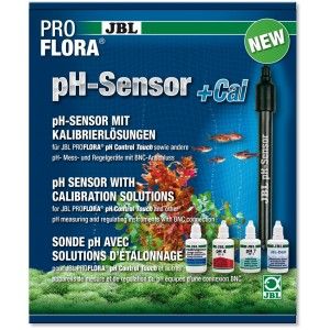 Senzor pH cu solutii calibrare JBL ProFlora pH-Sensor+Cal