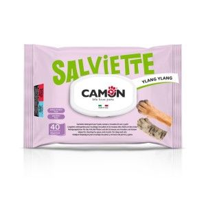 Servetele pentru curatare cu aloe vera si ylang-ylang, Camon, 40 buc (Igiena - Caini)
