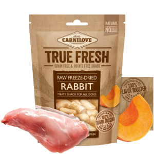 Carnilove Raw Freeze-Dried Rabbit with Pumpkin 40 g - plic