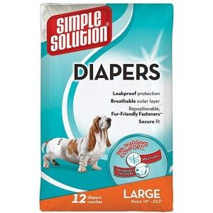 Simple Solution Scutece Pampers L, 12 buc