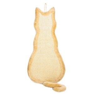 Sisal Perete In Forma de Pisica 35x69 cm Bej 43112