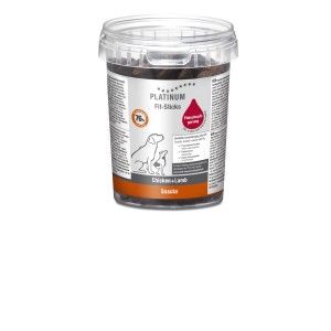 Recompense caini, PLATINUM Fit-Sticks cu Pui si Miel, 300 g (Delicii - Caini)