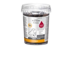 Recompense caini, PLATINUM Fit-Sticks cu Pui si Iepure, 300 g (Delicii - Caini)