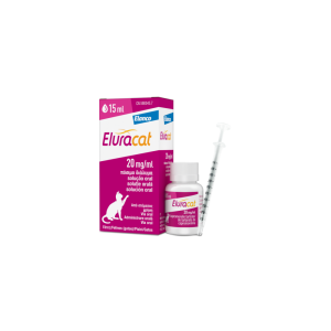 Solutie Orala Pisici, Eluracat 20 mg/ ml, 15 ml (PRESCRIPTIE NECESARA)