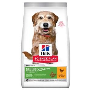 Hill's SP Canine Senior Vitality Small and Mini Chicken, 6 kg - sac