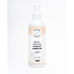 Spray eliminare mirosuri neplacute cu miros de vanilie Doctor Totolici, 200 ml (Igiena - Caini)