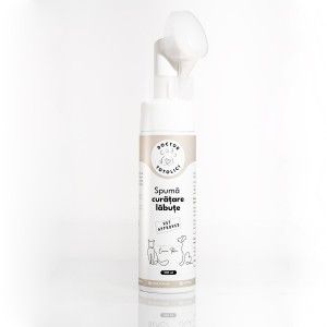 Spuma curatare labute fara clatire Doctor Totolici, 200 ml (Igiena - Caini)