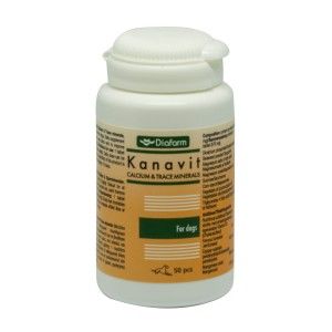 Kanavit Calciu & Trace mineral, 50 tablete (OTC)