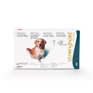 Stronghold Caine 240 mg 3 pipete - solutie antiparazitara pentru caini