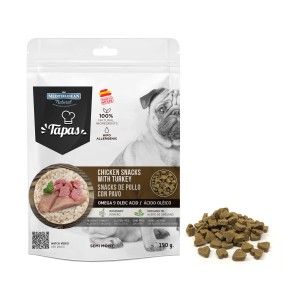 Recompense Tapas Mediterranean Natural, Caini, Pui & Curcan, 190 g (Delicii - Caini)