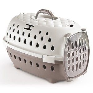 Cusca transport, Stefanplast Gulliver Chic Grey, 50x34x32cm