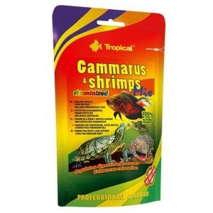 TROPICAL GAMMARUS&SHRIMPS MIX 20GR