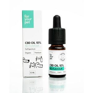 Ulei de CBD 10% pentru Caini si Pisici Fara Aroma Doctor Totolici, 10 ml (Igiena - Caini)