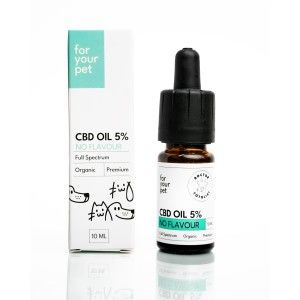 Ulei de CBD 5% pentru Caini si Pisici Fara Aroma Doctor Totolici, 10 ml (Igiena - Caini)