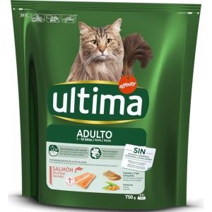 Hrana uscata pisici, Ultima Cat, Adult Somon, 750 g (Hrana Uscata - Pisici)