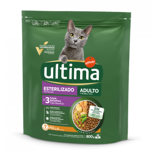 Hrana uscata pisici, Ultima Cat, Adult Sterilizat Pui, 800 g (Hrana Uscata - Pisici)