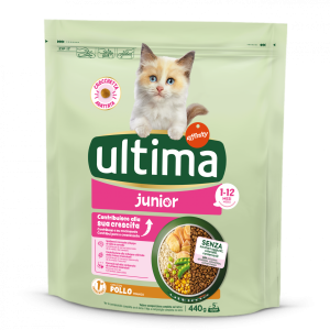 Hrana uscata pisici, Ultima Cat, Junior Pui, 440 g (Hrana Uscata - Pisici)