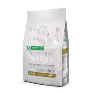 Nature's Protection Superior Care White Dogs Lamb Adult Small & Mini Breeds 10 Kg