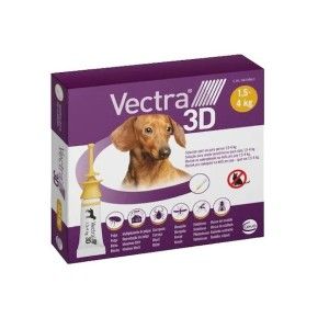 VECTRA 3D 1,5-4 kg/ 3 pipete
