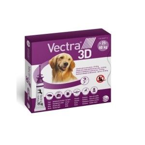 VECTRA 3D 25-40 kg/ 3 pipete
