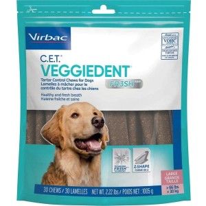 Veggiedent Fr3sh Large Dog (> 30 kg), 15 bucati (Farmacie)