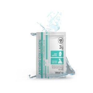 Vetapro Arthrocollagen, Plicuri Suport Articulatii si Cartilaje Caini si Pisici, 30x3 g